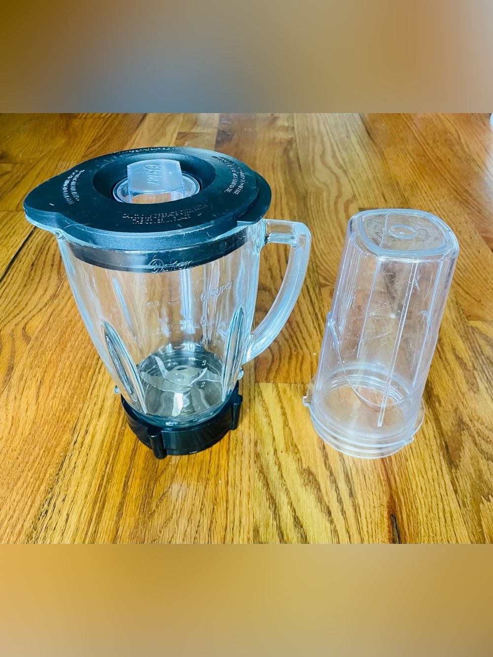 Oster Glass Blender Jar 179854 with Blend & Go Cup